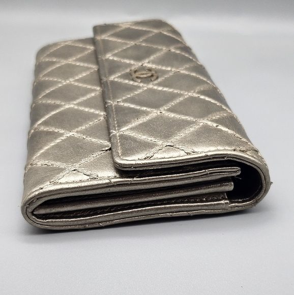 💛CANEL Gold Quilted Wallet/Clutch💛 - Picture 8 of 16